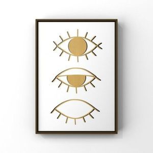 Modern minimalist boho abstract wall art print